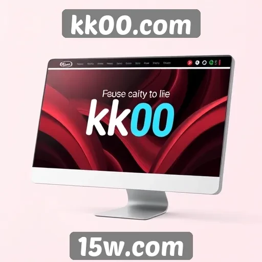 Novidades no design do site kk00.com